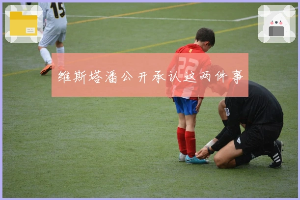 维斯塔潘公开承认这两件事